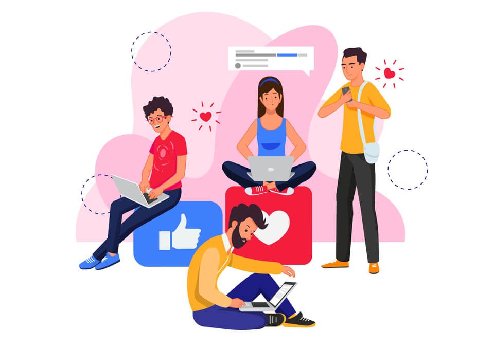 نموذج استبيان عن استخدام مواقع التواصل الاجتماعي