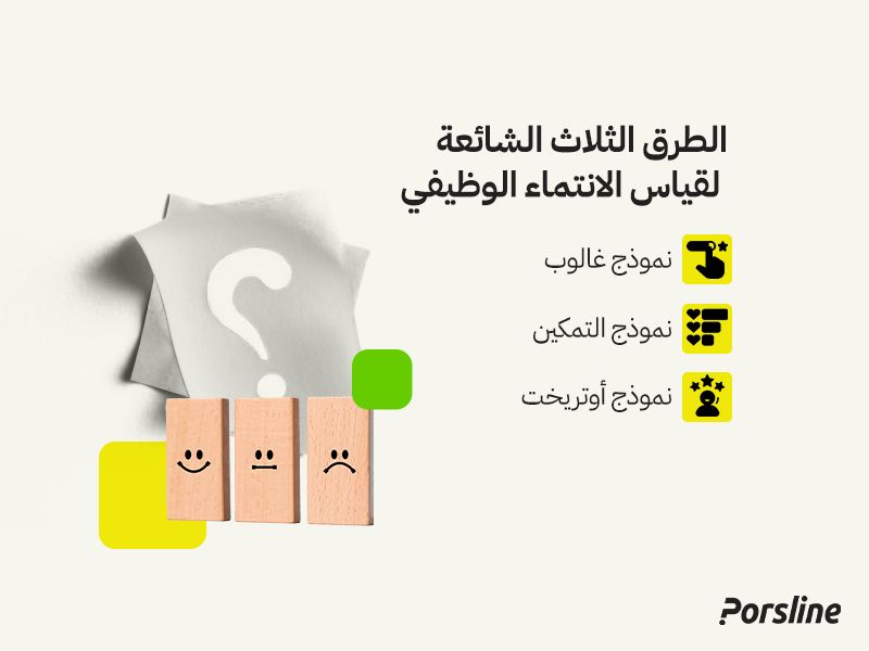 الطرق الثلاث الشائعة لقياس الانتماء الوظيفي
