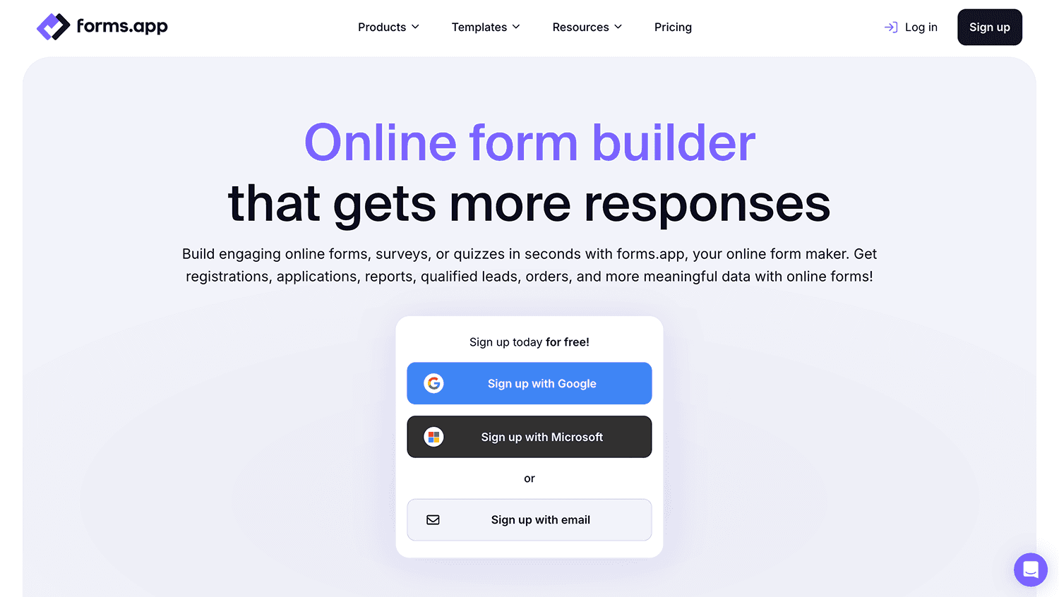منصة forms.app لسير العمل والنماذج الرقمية ضمن بدائل Jotform