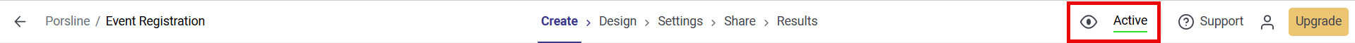 Activate the Survey Before Sharing It