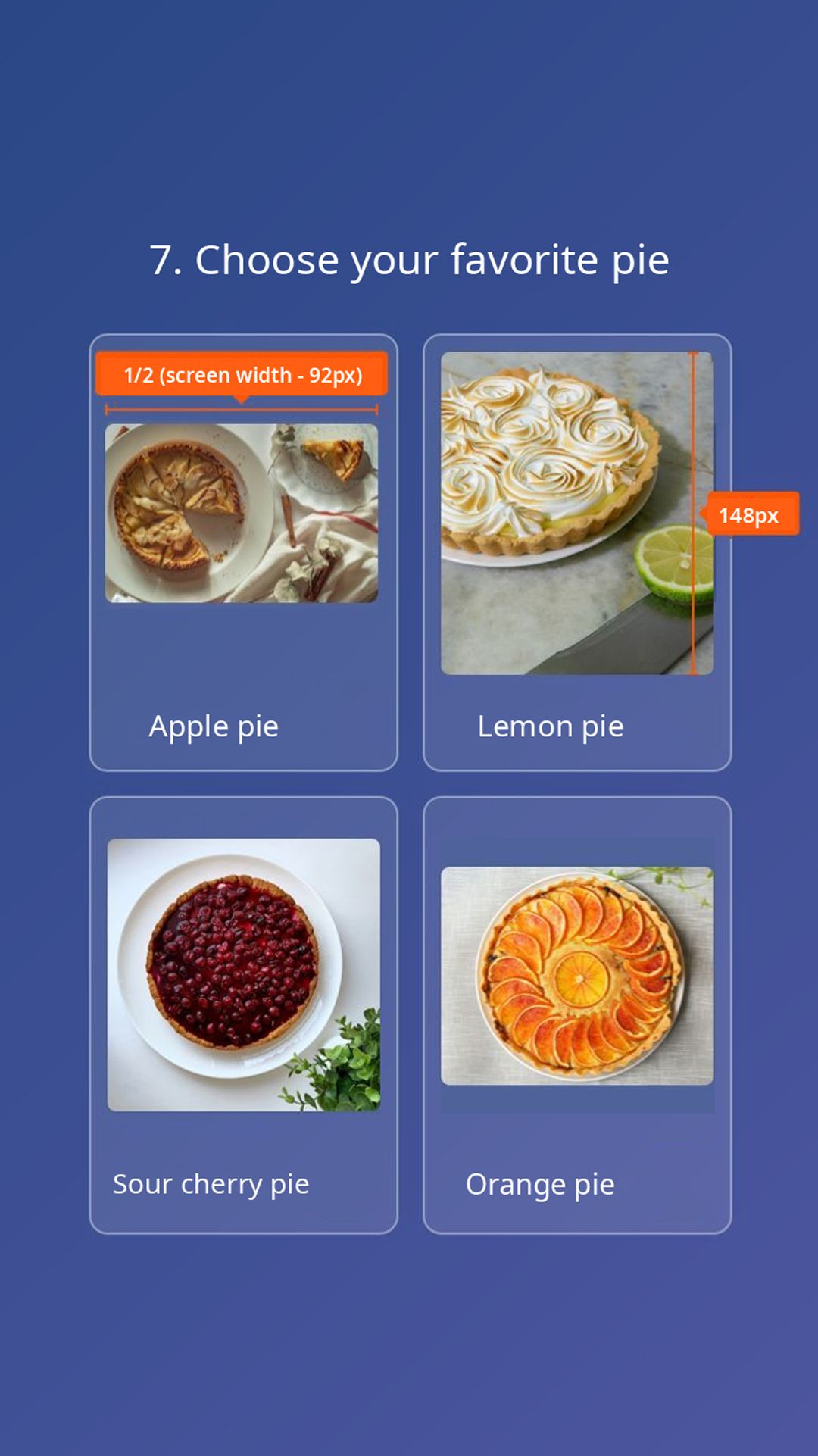 Picture Choice image dimensions on mobile