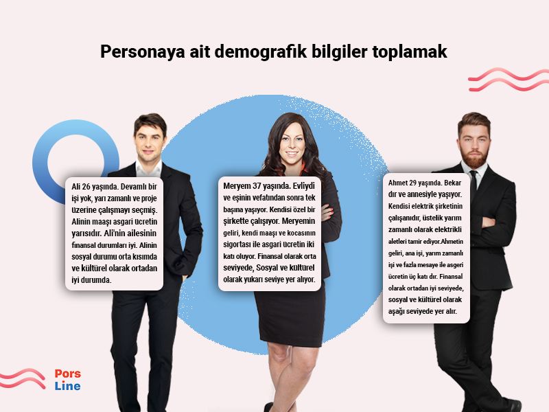 Personaya ait demografik bilgiler toplamak