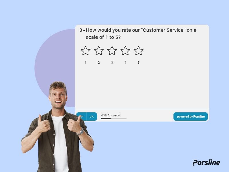 Rating question in online survey rating question in online survey