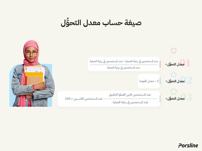 صيغ حساب معدل تحول العملاء