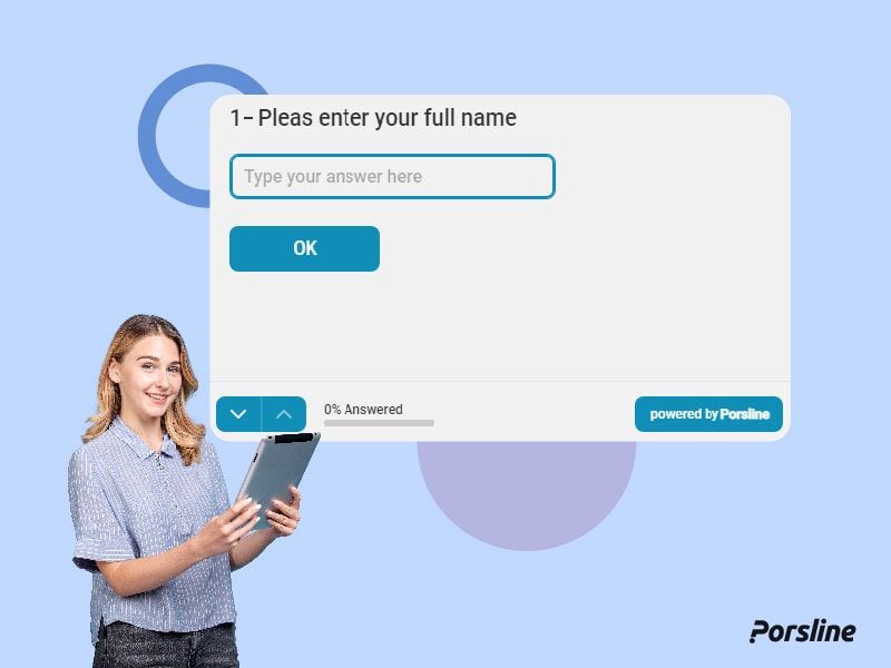 Text question in online survey text question in online survey